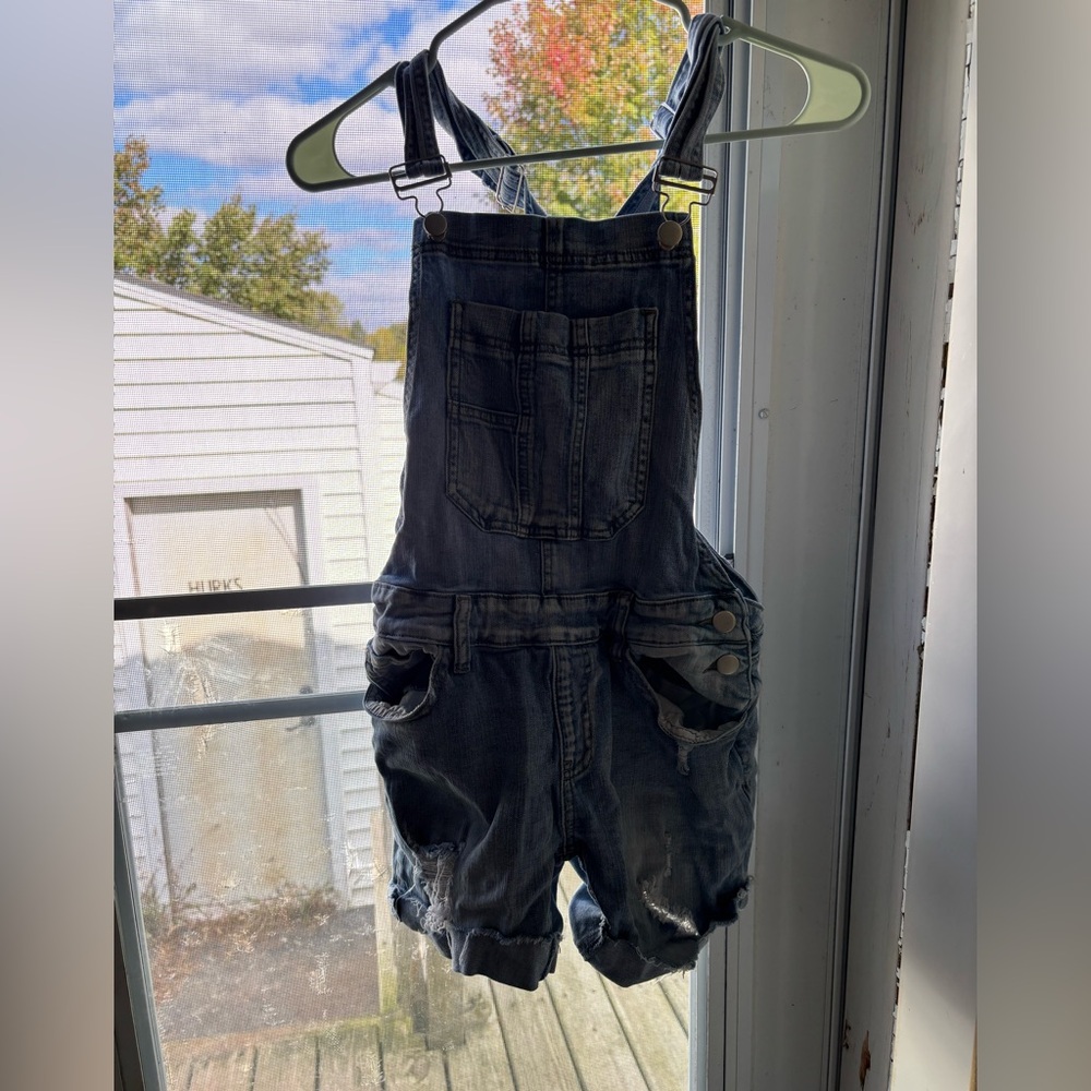 Size S women’s Denim Overalls with Pockets